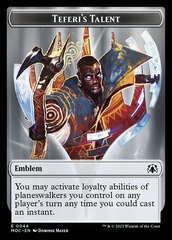 Teferi's Talent Emblem - Foil